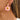 Push Back Stud Earring - Brass - Stainless Steel Stud - Cotton Thread - 18K Real Gold Plated Brass - 5.1gr - MJ900125