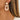 Push Back Stud Earring - Brass - Acrylic - 316 Stainless Steel Stud - 18K Real Gold Plating - 10.4gr - MJ900056