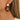 Push Back Stud Earring - Acetate - Stainless Steel - 316 Stainless Steel Stud - Gold Tone Vacuum Plating - 11.9gr - MJ900336