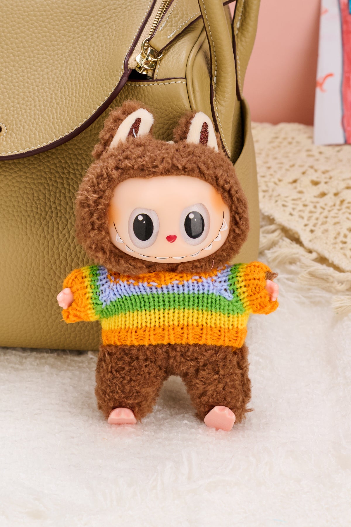 LABUBU DOLL CLOTHE - LABUBU COSTUME - PETPolyethylene Terephthalate - 7 ...