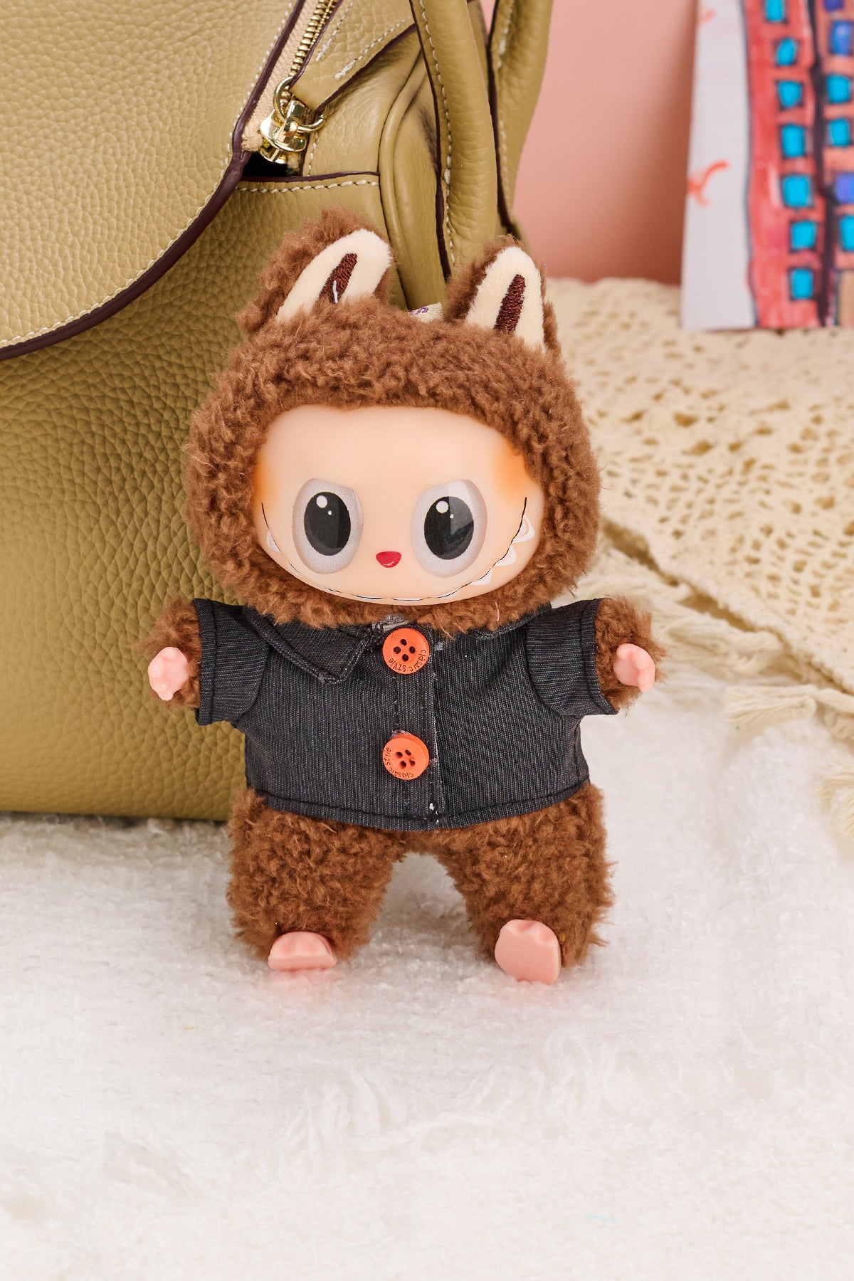 LABUBU DOLL CLOTHE - LABUBU COSTUME - PETPolyethylene Terephthalate - 7 ...