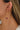 Push Back Stud Earring - Brass - Tourmaline - 18K Real Gold Plating - 4gr - MJ105041