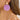 Push Back Stud Earring - Brass - Acrylic - 316stainless steel stud - 18k real gold plating - 16g - MJ106290