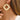 Push Back Stud Earring - Rattan - 304/316 Stainless Steel - Stainless Steel - Gold Tone Plating - Vacuum Gold Plating - 5.4gr - MJ900697