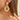 Push Back Stud Earring - Brass - Rattan Natural Wood - Resin - 316 Surgical Stainless Steel - 18k Real Gold Plating - 5.4gr - MJ900808