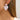 Push Back Stud Earring - Brass - Acrylic - 316 Stainless Steel Stud - 18K Real Gold Plating - 7gr - MJ900250