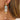 Push Back Stud Earring - 304/316 Stainless Steel - PVC - 304 Stainless Steel - Gold Tone Plating - 10.5gr - MJ900367