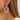 Push Back Stud Earring - Brass - Acrylic - 316 Stainless Steel Stud - 18K Real Gold Plating - 7.8gr - MJ104312