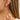 Huggie Hoop Wire Earring - Acrylic - Stainless Steel - Gold Tone Plating - 2.4gr - MJ900638