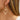 Wire Hook Earring - Brass - Zircon - 316 Stainless Steel - 18K Real Gold Plated - 9.3gr - MJ900675