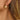 Push Back Stud Earring - Brass - 316 Stainless Steel Stud -18K Real Gold Plated Brass - 5.2g. - MJ106354