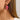 Push Back Stud Earring - Red wood  - Walnut Wood - Resin - 316 stainless steel stud - Vacuum Gold Plating - 6.4g. - MJ900738