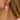 Huggie Hoop Wire Earring - 201 Stainless Steel - Acrylic - Gold Tone Plating - 5.3gr - MJ900652