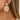 Push Back Stud Earring - Iron - Raffia Grass - Iron Stud - Wooden - KC Gold Tone Plating - Brown - 5.1gr - MJ104443