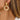 Push Back Stud Earring - Rattan - Stainless Steel - 316 Stainless Steel Stud - Gold Tone Vacuum Plating - 5.5g. - MJ900699