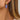 Push Back Stud Earring - 304/316 Stainless Steel - Acrylic - Gold Tone Plating - 5.2gr - MJ900616