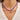 Necklace - Glass - Brass - Enamel - Cubic Zircon - Polmer Clay Viny Beads - 18k real gold plating - 17g. - MJ106446