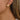 Push Back Stud Earring - Brass - Stainless Steel - 18K Real Gold Plated Brass - 5.4gr - MJ105730