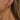 Push Back Stud Earring - Brass - 18K Real Gold Plating - 8.3gr - MJ105552