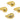 Push Back Stud Earring - Brass - 316 stainless steel stud - 18K Real Gold Plating - 8.4gr - MJ102817 - MinjuanRong