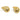 Push Back Stud Earring - Brass  - 316 stainless steel stud - 18K Real Gold Plating - 11.7gr - MJ102816 - MinjuanRong