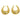 Hinged Back Earring - Brass - 316 Stainless Steel Stud - 18K Real Gold Plating - 14gr - MJ102820 - MinjuanRong
