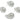 Push Back Stud Earring - Brass - 316 stainless steel stud - 18k real white gold plating - 15.5gr - MJ102827 - MinjuanRong