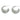 Push Back Stud Earring - Brass - 316 Stainless Steel Stud - 18K Real White Gold Plating - 11.9gr - MJ102830 - MinjuanRong