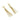 Huggie Hoop Wire Earring - Brass - Silver Stud - Cubic Zircon - 18k Real Gold Plating - 10.7gr. - MJ101174 - MinjuanRong