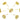 Push Back Stud Earring - Brass -  Imitation Silver Stud -  Cubic Zircon - 18K Real Gold Plating - 2.3gr - MJ102877 - MinjuanRong