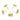 Push Back Stud Earring - Brass -  Imitation Silver Stud -  Sea Shell - Cubic Zircon - 18K Real Gold Plating - 2gr - MJ102878 - MinjuanRong