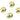 Push Back Stud Earring - Brass  -  925 silver stud - 14k real gold plating  - 7.6gr - MJ102886 - MinjuanRong