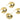 Push Back Stud Earring - Brass - 925 silver stud - 18k real gold plating - 7.4gr - MJ102884 - MinjuanRong