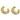 Push Back Stud Earring - Brass - 925 Silver Stud - 18K Real Gold Plating - 12.5gr - MJ102929 - MinjuanRong