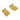 Push Back Stud Earring - Brass - Silver Stud - 18k Real Gold Plating - 6.9gr. - MJ101161 - MinjuanRong