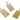 Push Back Stud Earring - Brass - Silver Stud - Cubic Zircon - 18k Real Gold Plating - 10.9gr. - MJ101163 - MinjuanRong