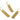 Push Back Stud Earring - Brass - 18k Real Gold Plating - 7.7gr - MJ101176 - MinjuanRong