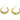 Push Back Stud Earring - Brass - 925 Silver Stud - 18K Real Gold Plating - 5gr - MJ102961 - MinjuanRong