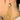 Push Back Stud Earring - Brass - Silver Stud - 18k Real Gold Plating - 16.9gr - MJ101190 - MinjuanRong