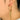 Push Back Stud Earring - Brass - Silver Stud - 18k Real Gold Plating - 14.5gr - MJ101189 - MinjuanRong