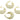 Clasp Back Earrings - Brass - Cubic Zircon - Imitation Silver - 14k real gold plating - 14.9gr - MJ102941 - MinjuanRong