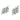 Push Back Stud Earring - Brass - 925 Silver Stud - 18K Real White Gold Plating - 10.6gr - MJ102966 - MinjuanRong