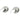 Push Back Stud Earring - Brass - 925 silver stud - 18k real white gold plating - 7.7gr - MJ102885 - MinjuanRong