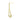 Push Back Stud Earring - Brass - 925 Silver Stud - 14k Real Gold Plating - 1.7gr - MJ103050 - MinjuanRong