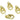 Push Back Stud Earring - Brass - 925 Silver Stud - 14k Real Gold Plating - 13.1gr - MJ103002 - MinjuanRong