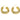 Push Back Stud Earring - Brass - Imitation Silver Stud - 18K Real Gold Plating - 11.1gr - MJ103007 - MinjuanRong