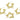 Push Back Stud Earring - Brass - 925 Silver Stud - 14k Real Gold Plating - 6.3gr - MJ103061 - MinjuanRong