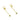 Push Back Stud Earring - Brass - 316 stainless steel stud - 18K Real Gold Plating - 11gr - MJ101337 - MinjuanRong