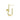 Push Back Stud Earring - Brass - Imitation Silver Stud - 14k Real Gold Plating - 6.2gr - MJ103076 - MinjuanRong