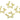 Push Back Stud Earring - Brass - Imitation Silver Stud - 14k Real Gold Plating - 15gr - MJ103088 - MinjuanRong